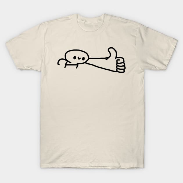 Thumbs Up T-Shirt by CodePixel